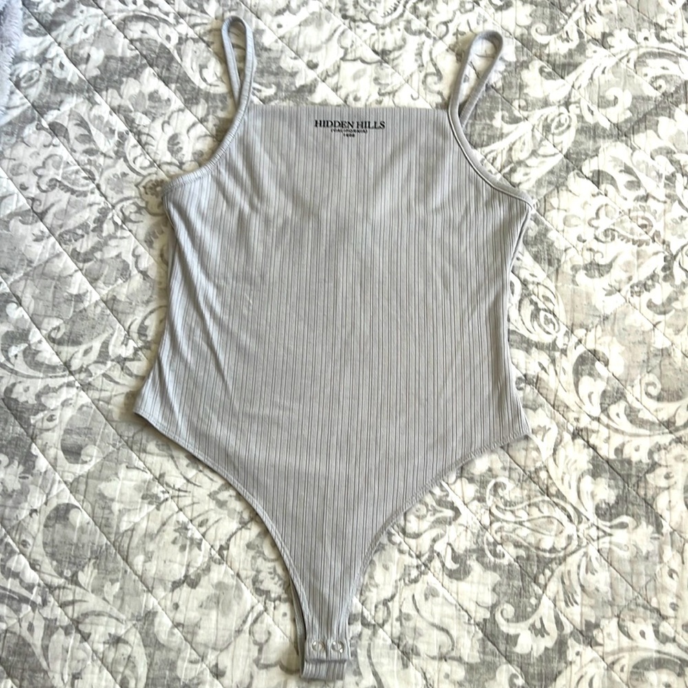 Body suit Lg grey
